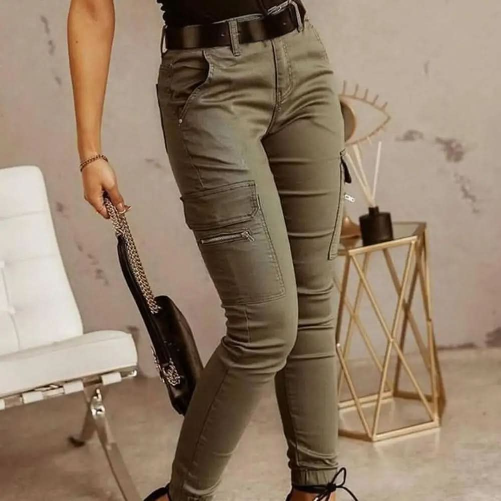 Ladies Cargo Jeans