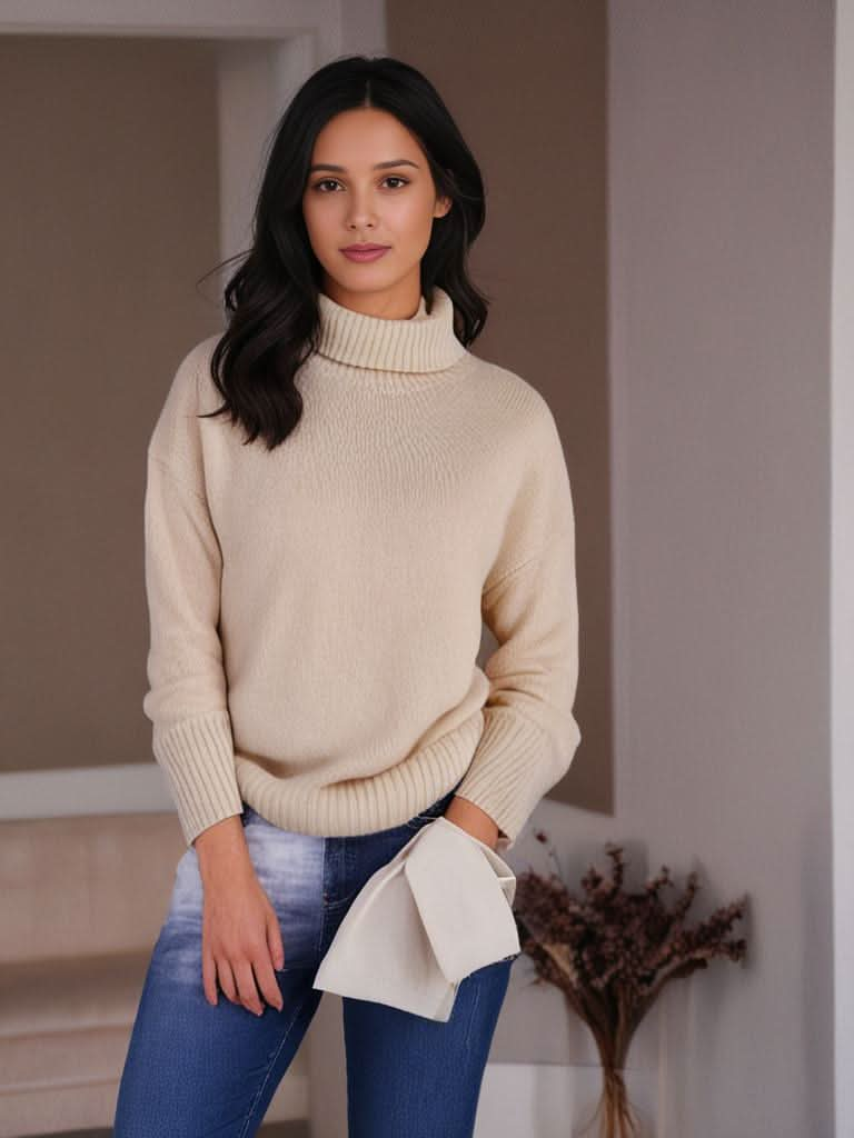 Cashmere Wool Women's Sweater