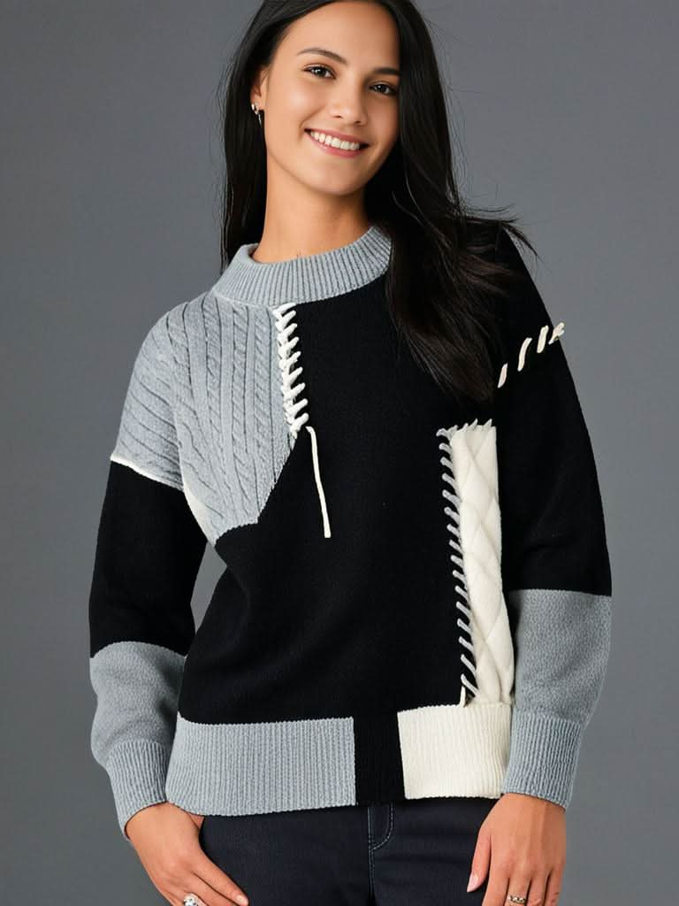 Patchwork Pullover